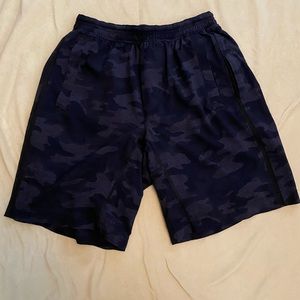 Lululemon Pacebreak Lined Shorts - Navy Camo - Men’s Small - Best Offer